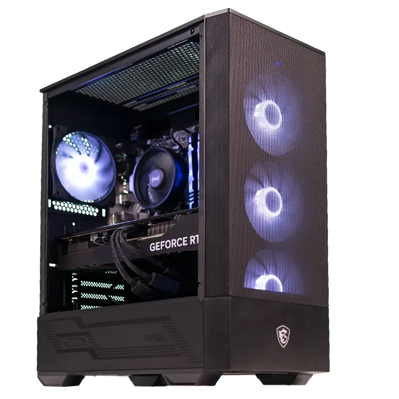 Gaming PC Intel Core i510600KF RTX 4070 12GB Gaming Desktop